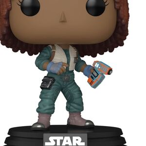 Funko Pop Figure with Brown Hair and Green Outfit